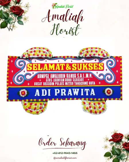 Papan Bunga Ucapan Selamat Campakawarna